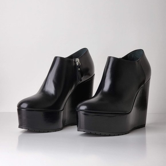 Gravity Pope Platform Leather Shoes - Picture 1 of 5